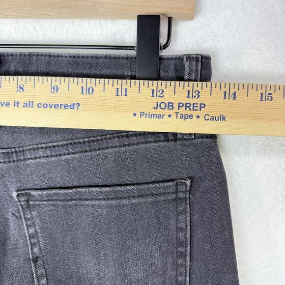 Quince Bella Stretch Wide Leg Jeans Washed Black Women's size 25 - Picture 5 of 7